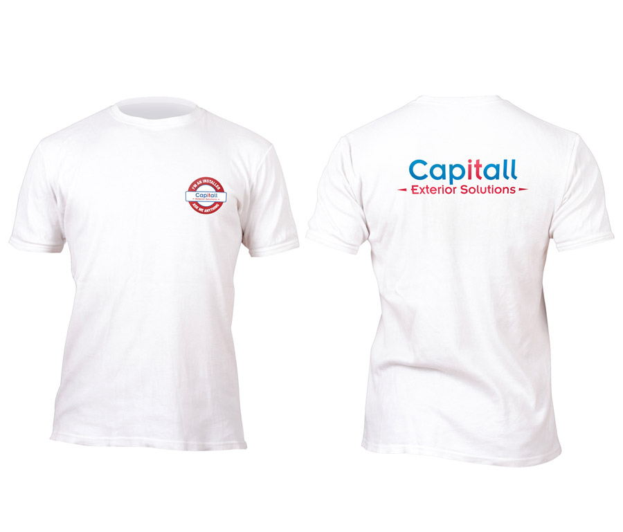 Capitall Exteriors T-Shirt Design