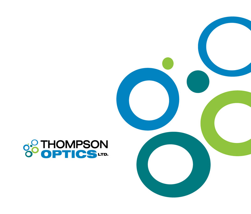 Thompson Optics Company Logo Design