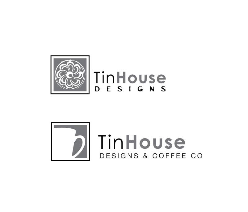 TinHouse Designs & Coffee Co. Logos