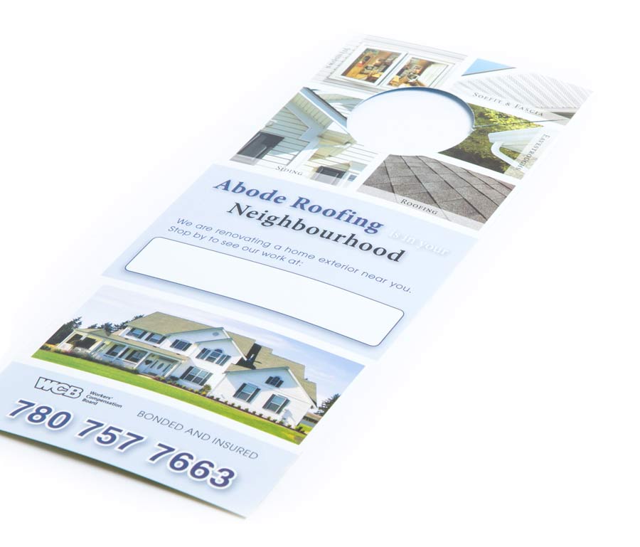 Abode Roofing & Siding Door Hanger