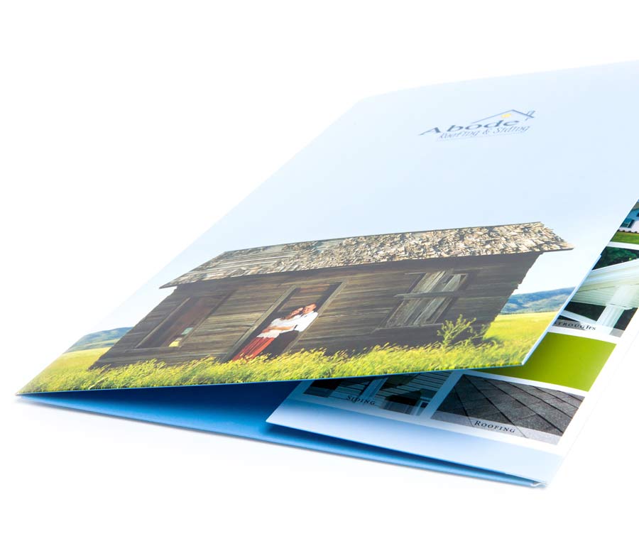 Abode Roofing & Siding Presentation Folder