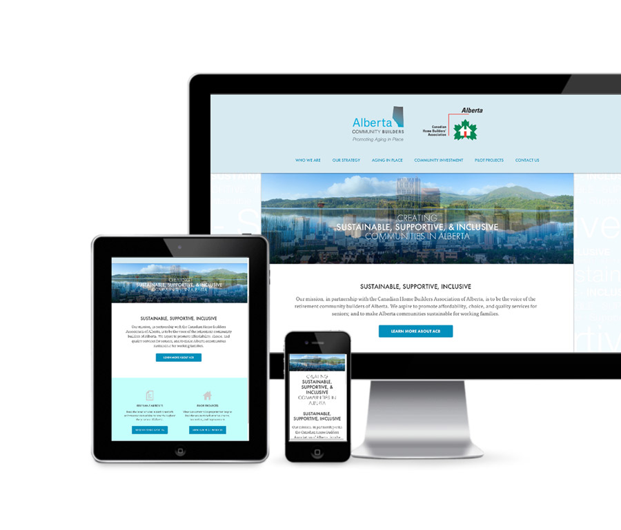 Alberta Community Builders Corporate Website