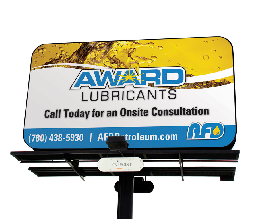 AFD Petroleum Kelowna Billboard