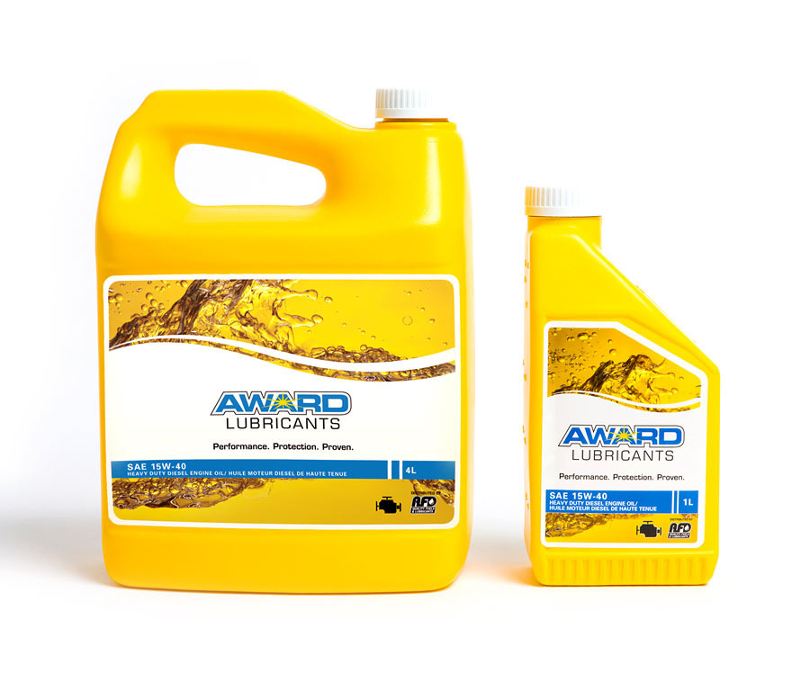 AFD Petroleum Award Lubricant Packaging