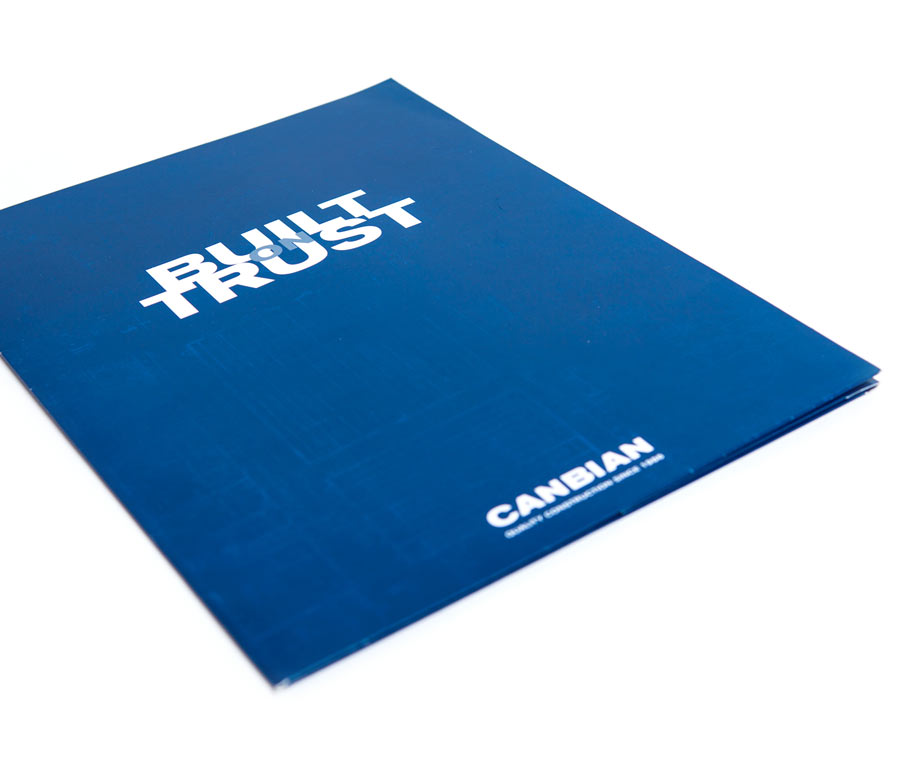 Canbian Construction Presentation Folder