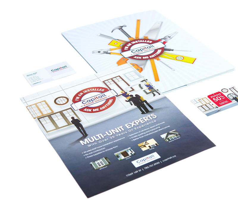 Capitall Exteriors Identity Package