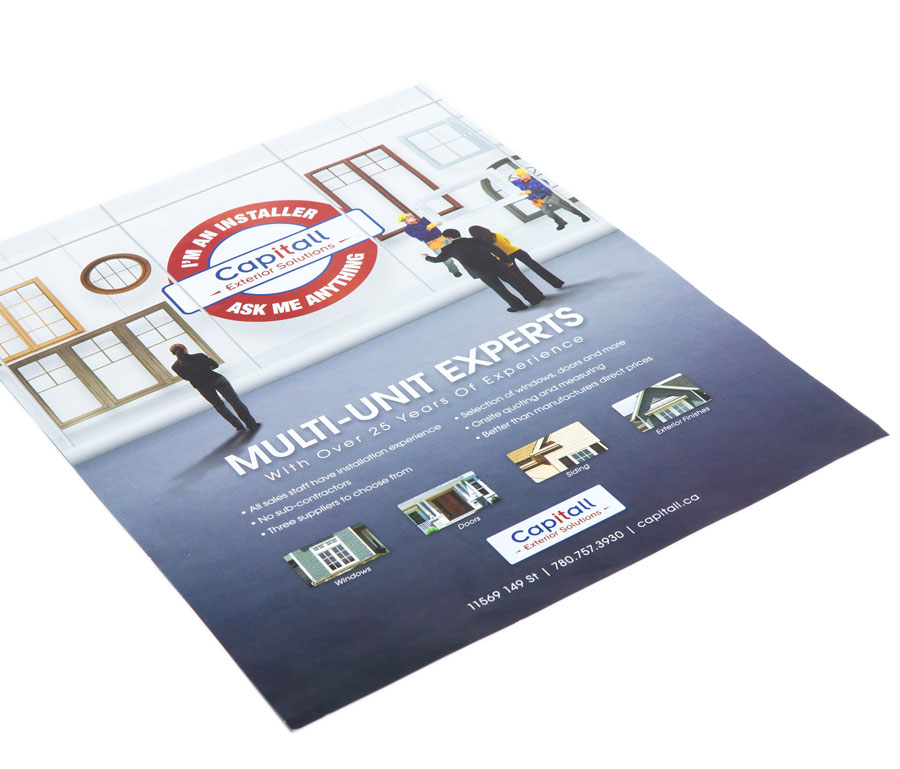 Capitall Exteriors Insert Flyer