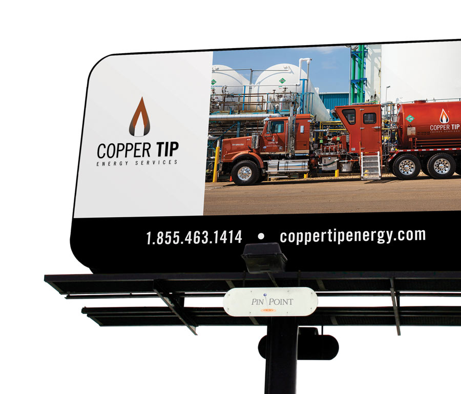 Copper Tip Energy Billboard