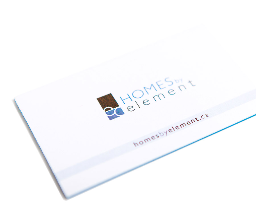 Homes by Element Business Card