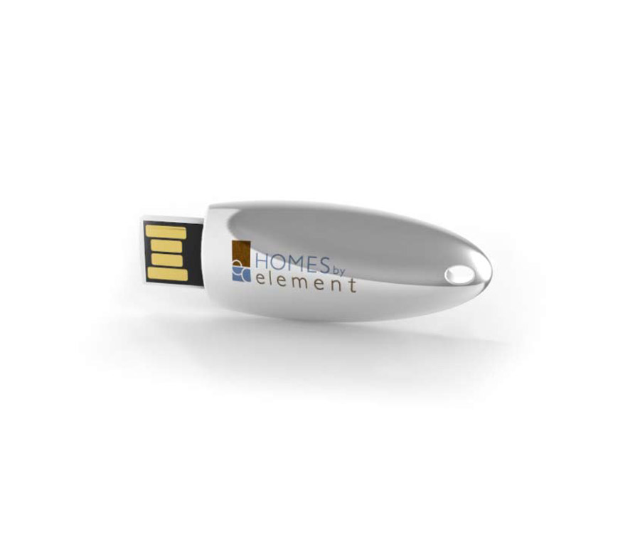 Homes by Element USB Flash Drive