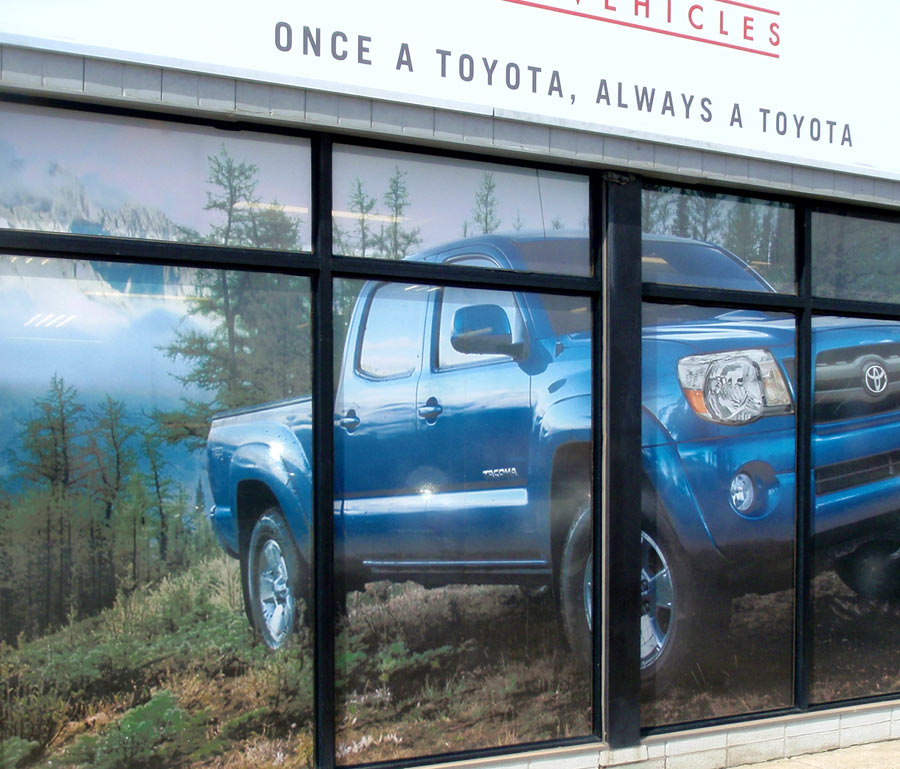 Kingsway Toyota Window Perf