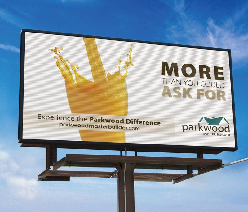 Parkwood Master Builder Outdoor Signage