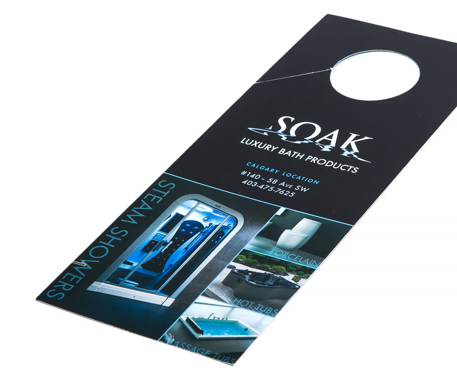 Soak Door Hanger