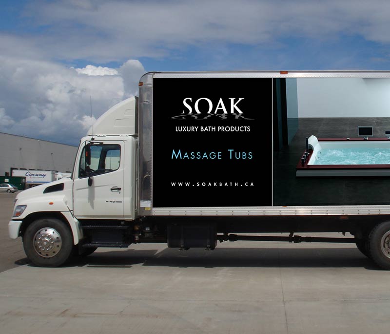 Soak Store Signage & Outdoor Media