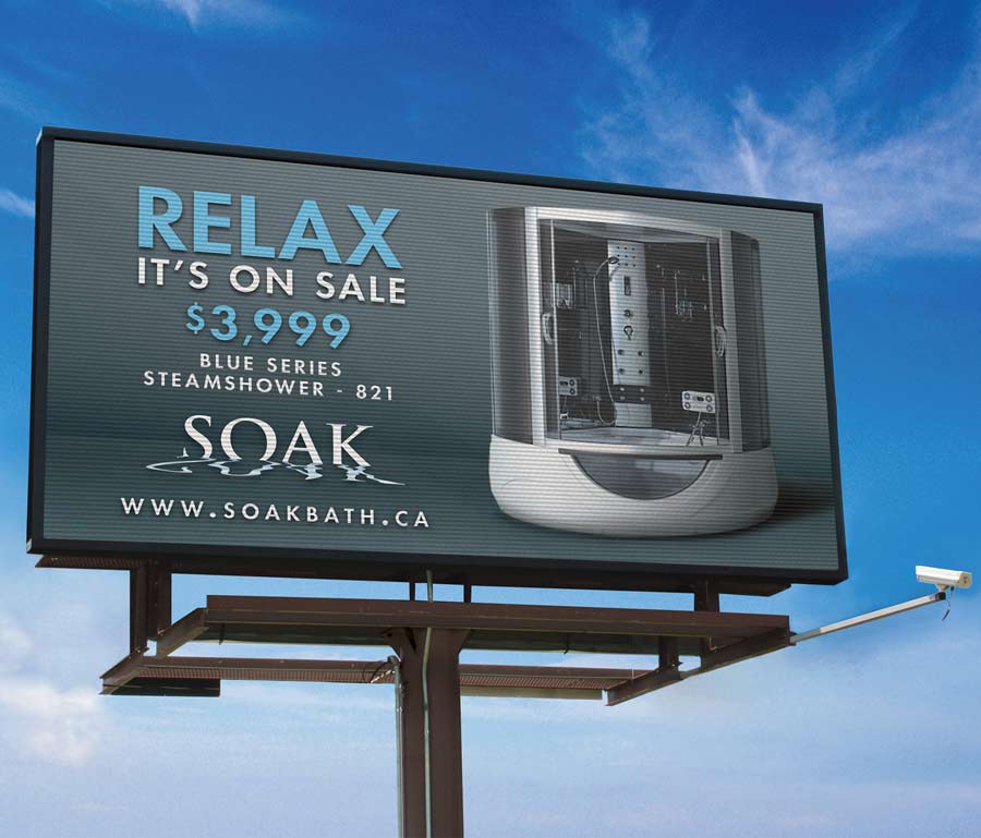 Soak Steam Shower Video Board