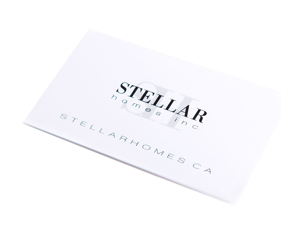 Stellar Homes Business Card