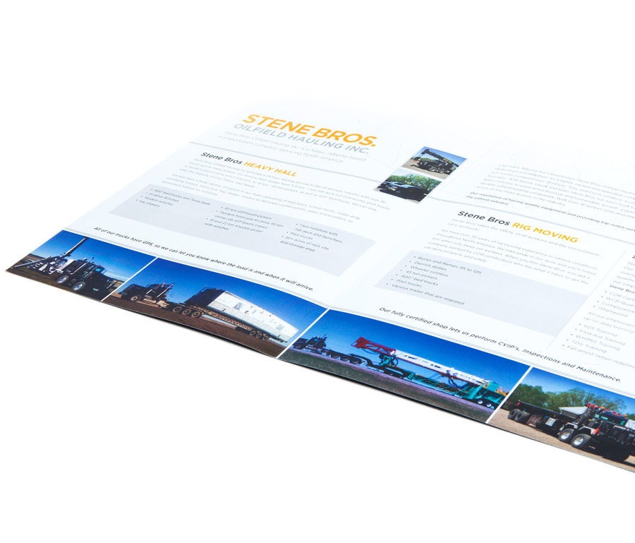 Stene Bros Corporate Brochure