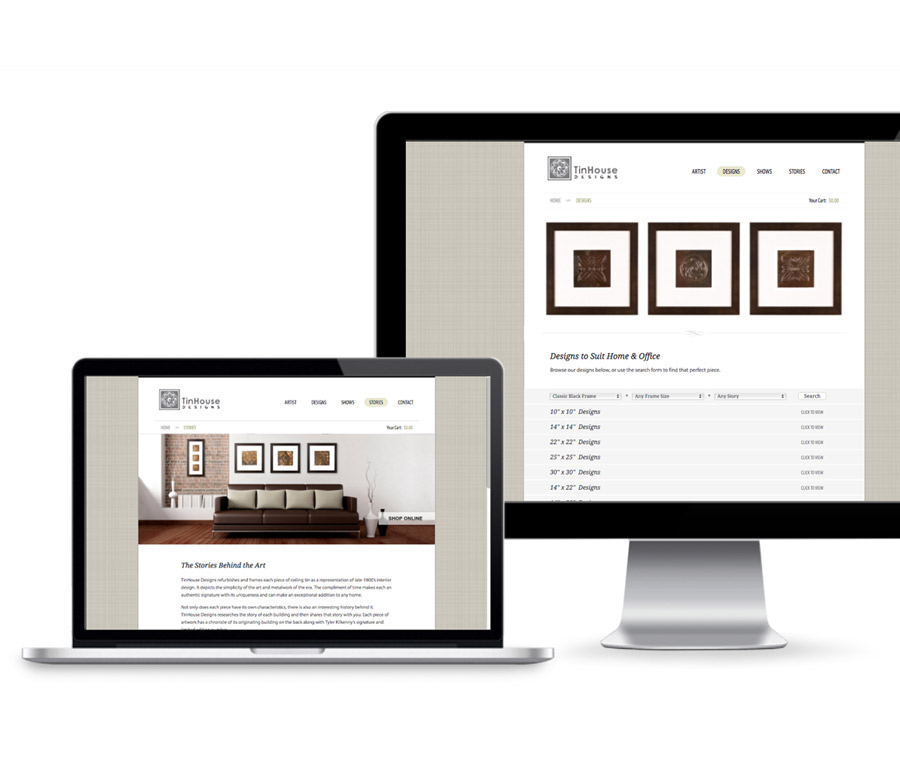 TinHouse E-commerce Website